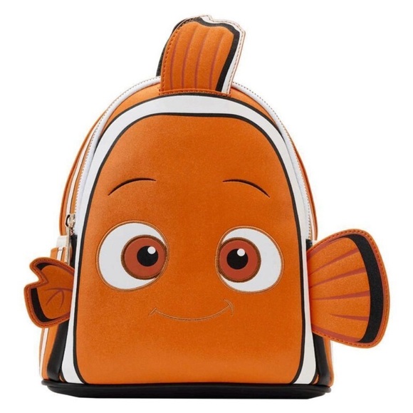 Loungefly Handbags - Loungefly Disney Finding Nemo Cosplay Figural 20th Anniversary Mini Backpack NWT